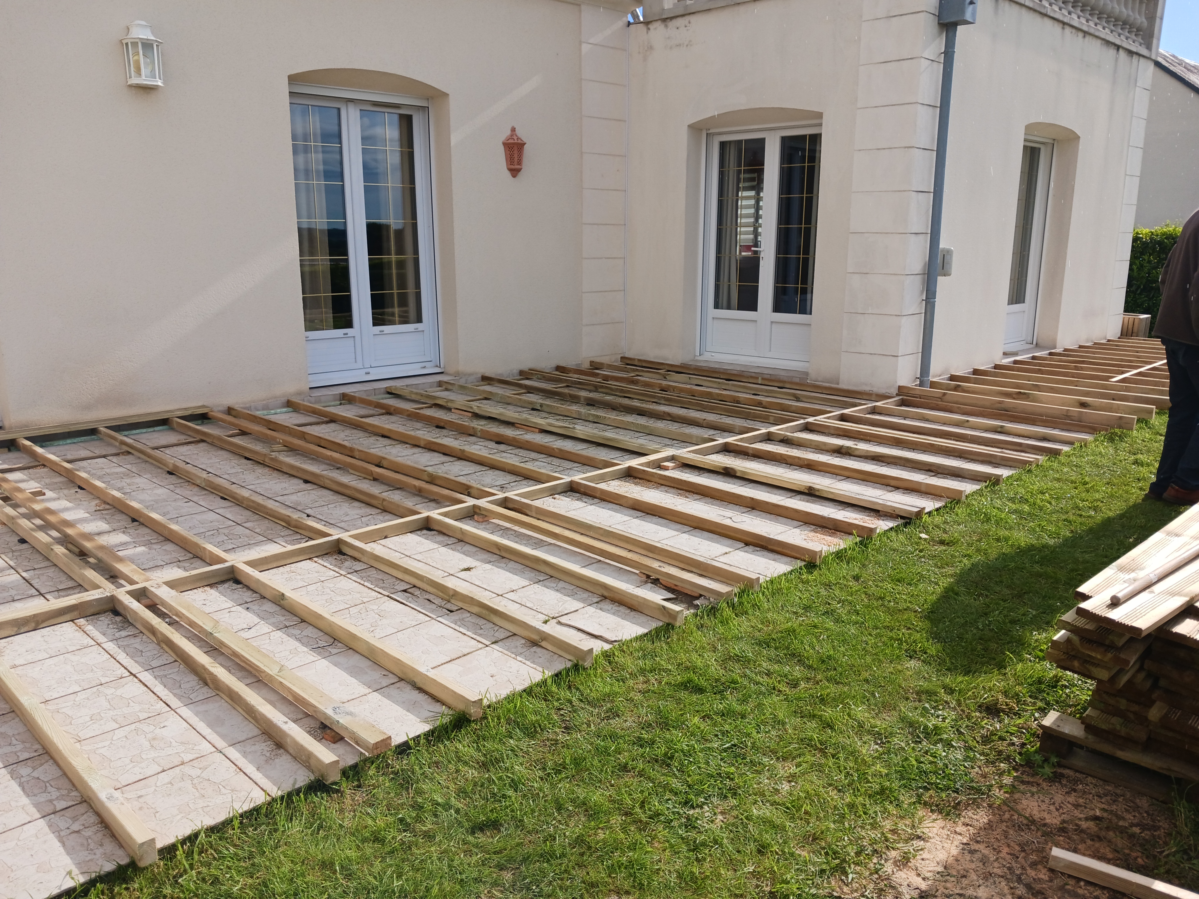 20240515_181259 Préparation terasse bois