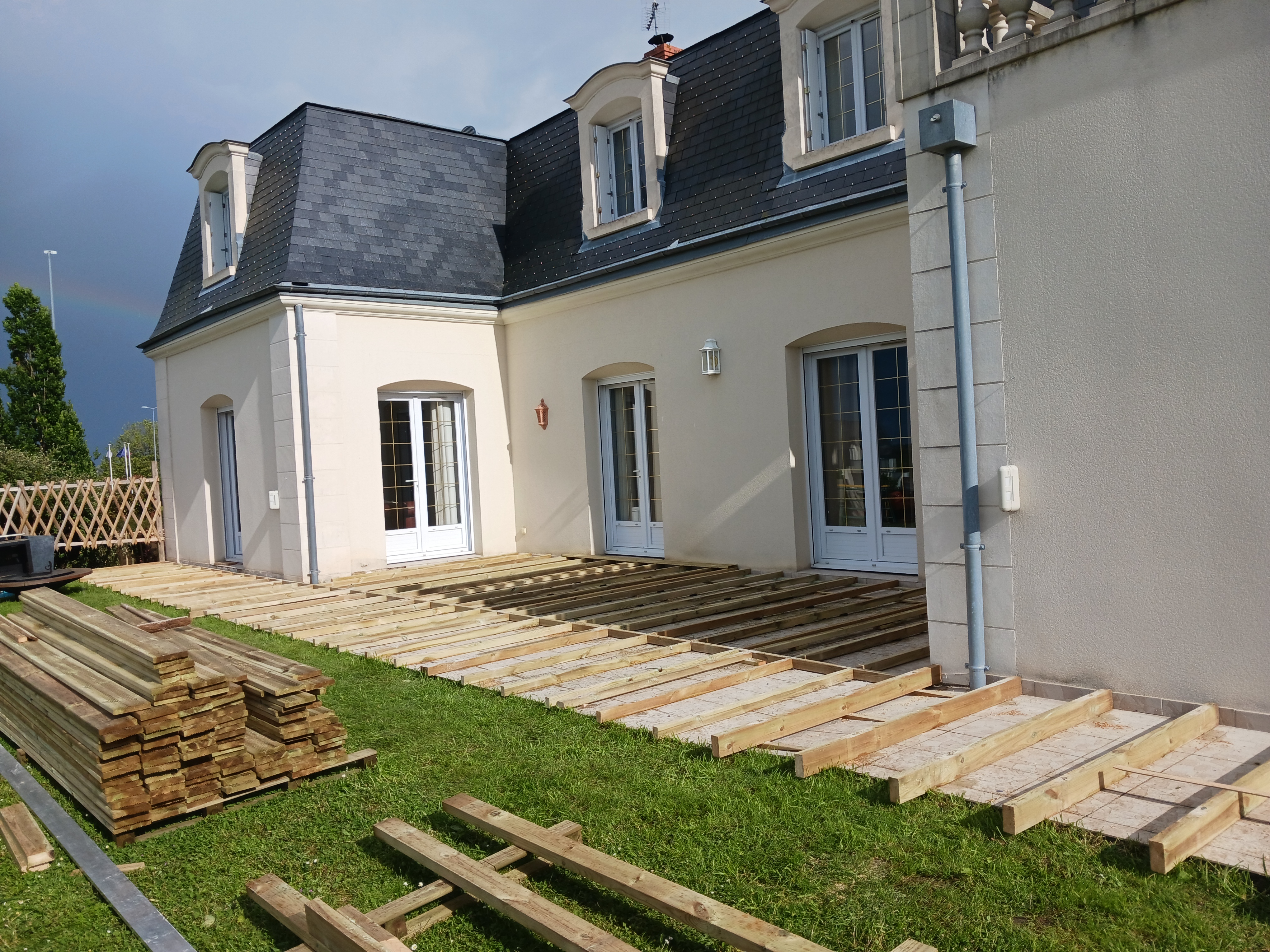 20240515_181407 Préparation terasse bois